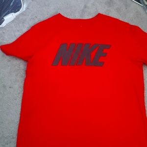 Red Nike Shirt (Large)